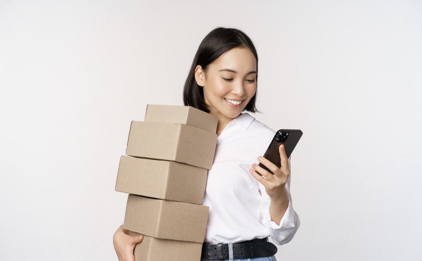 Woman with Laptop